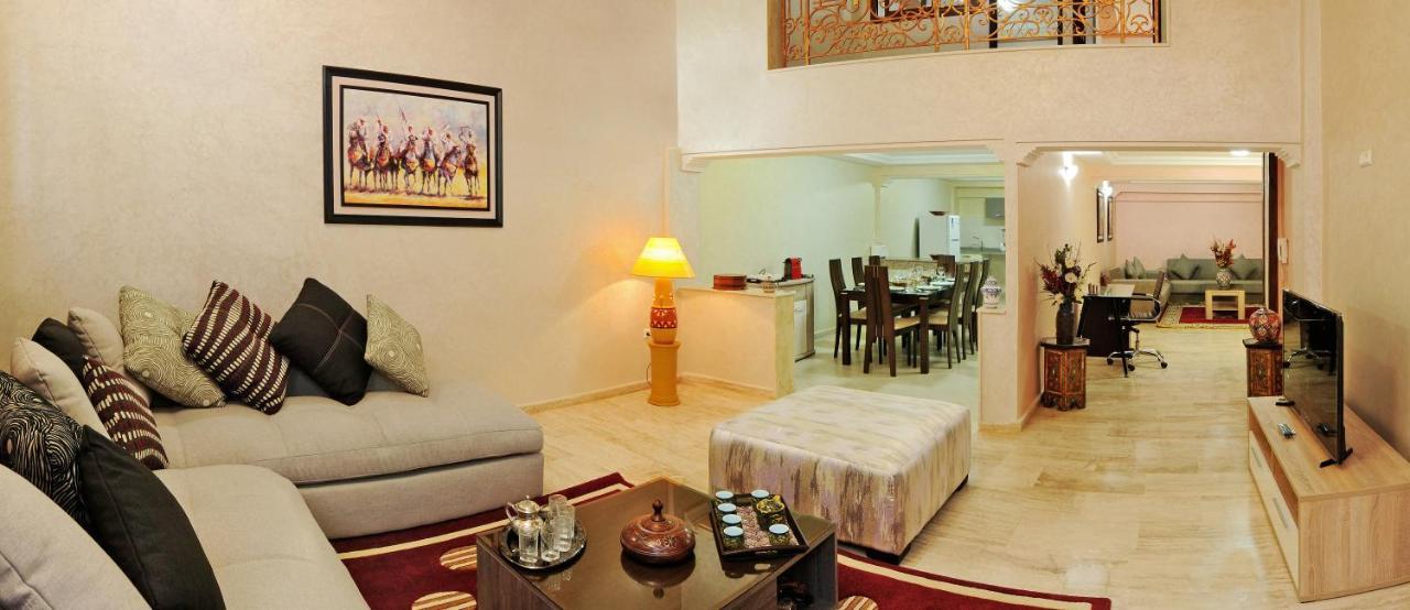 Aparthotel Les Oliviers Suites & Spa Fès Exteriör bild